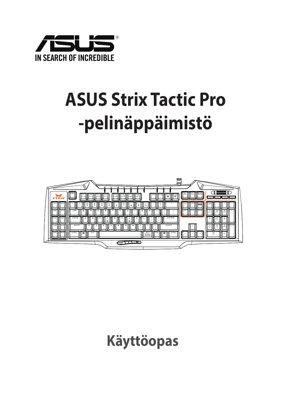 Asus STRIX TACTIC PRO User’s Manual