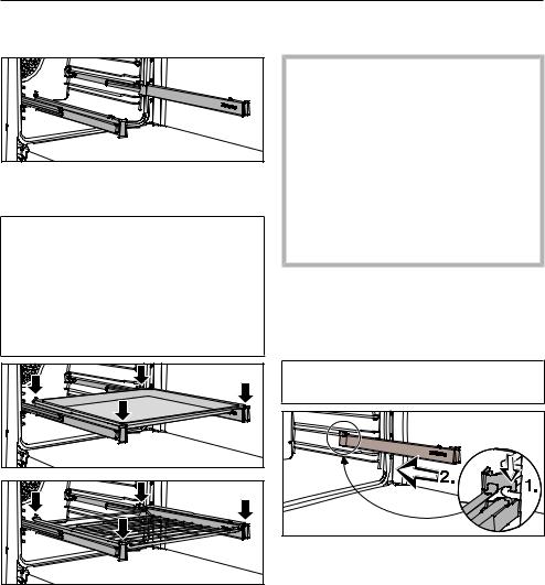 Miele H 7840-60 BP assembly instructions