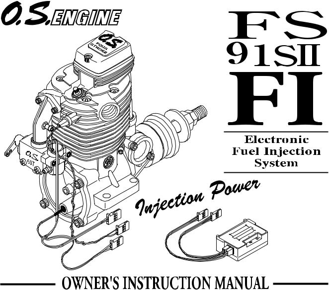 O.S. Engines FS-91 User Manual