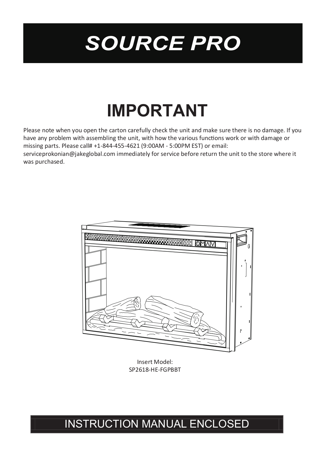 Source Pro SP2618FPBT User Manual - ManualMachine.com