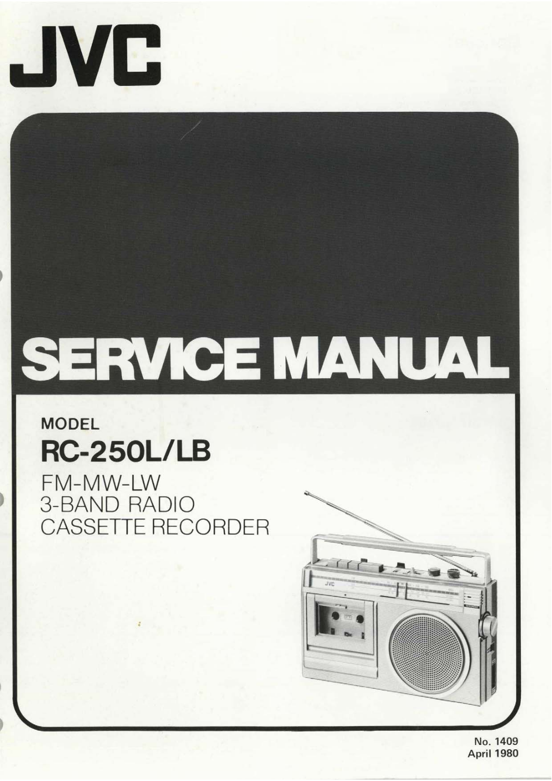 Jvc RC-250 Service Manual