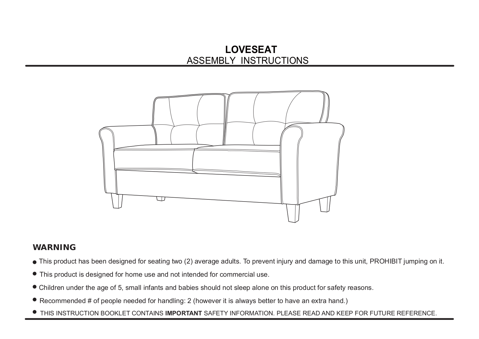 Lark Manor™ LF10100 Installation & Assembly - ManualMachine.com