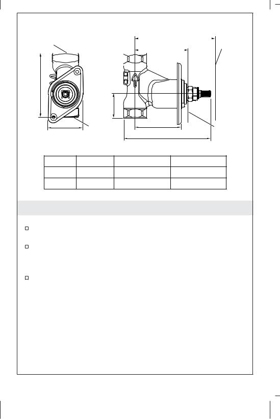KOHLER K-2974, K-2977 Installation Manual