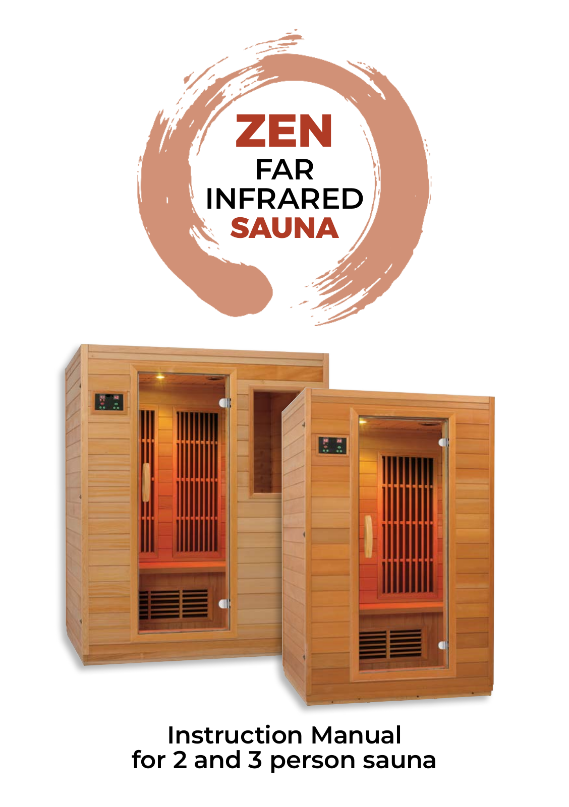 Zen Sauna MS-SA-Z2P-AU, MS-SA-Z3P-AU Product Manual