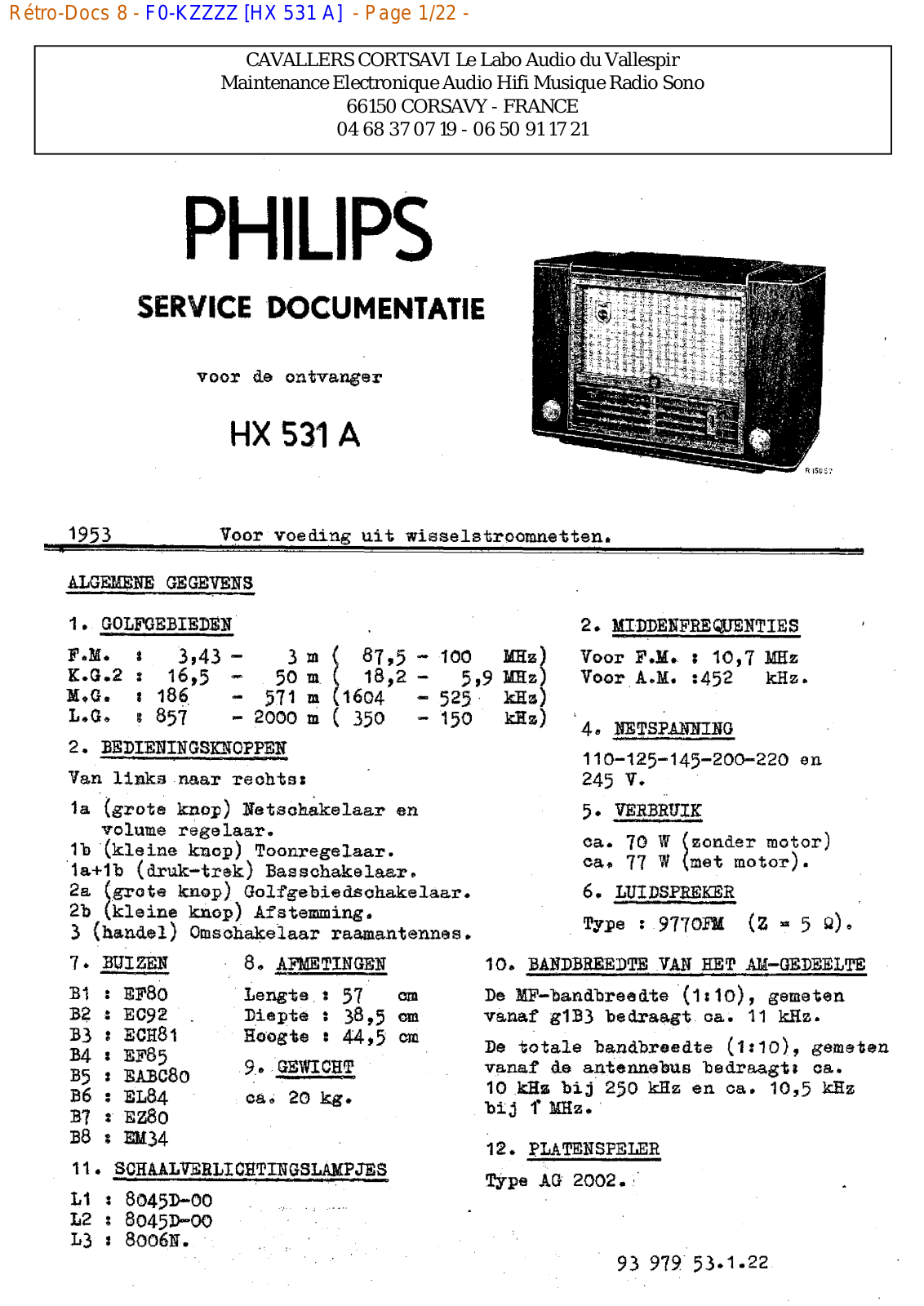 Philips hx 531 a Datasheet - ManualMachine.com
