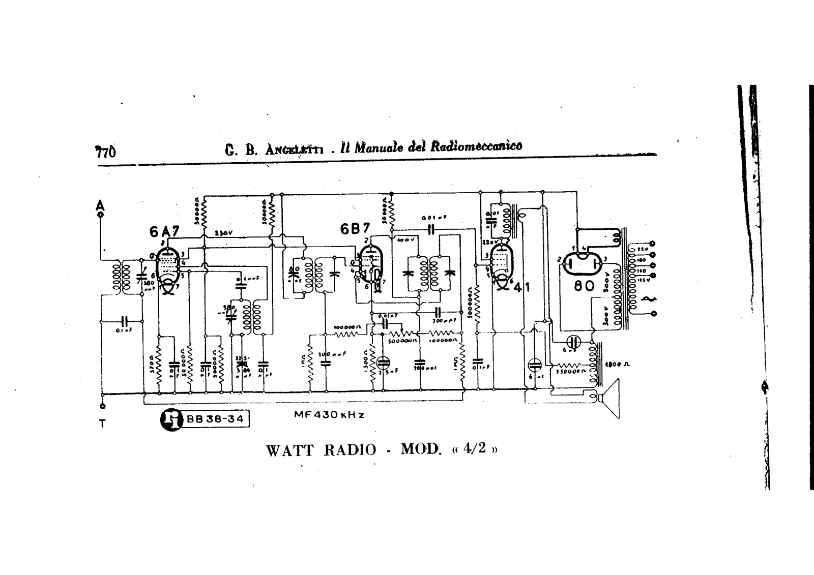 Watt Radio 4/2 schematic