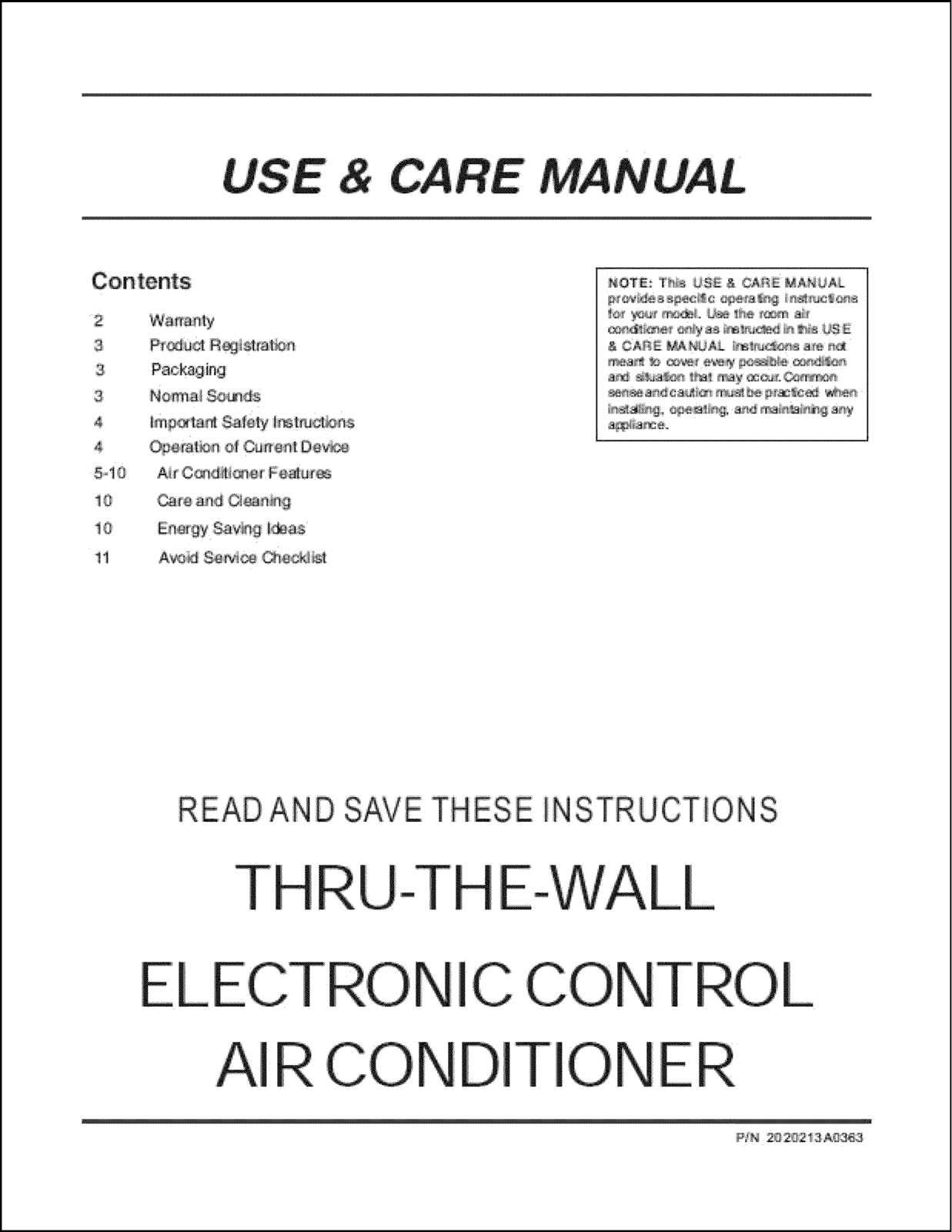 Frigidaire FAH08ES1TA, FAH08ES1TB, FAH10ES2TA, FAH10ES2TB, FAH12ES2TA Installation Guide