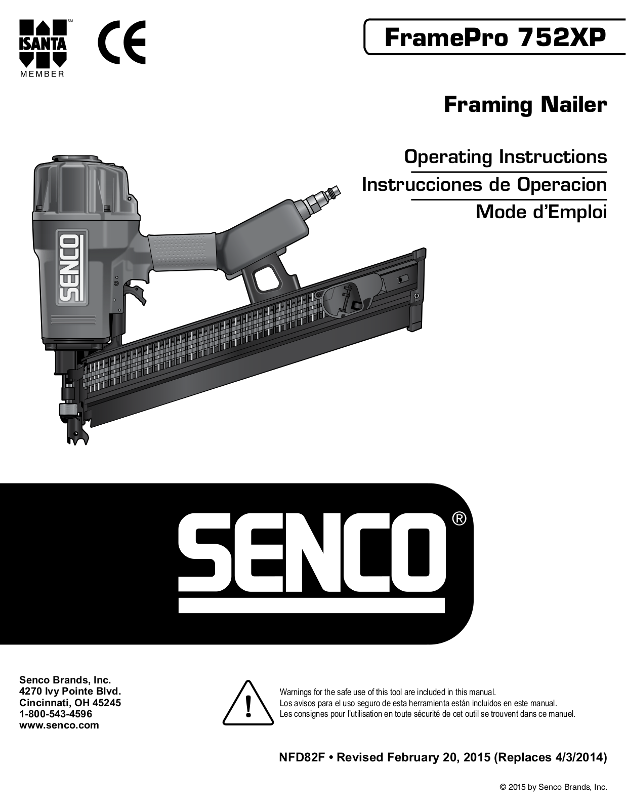 Senco Framepro 752XP User Manual