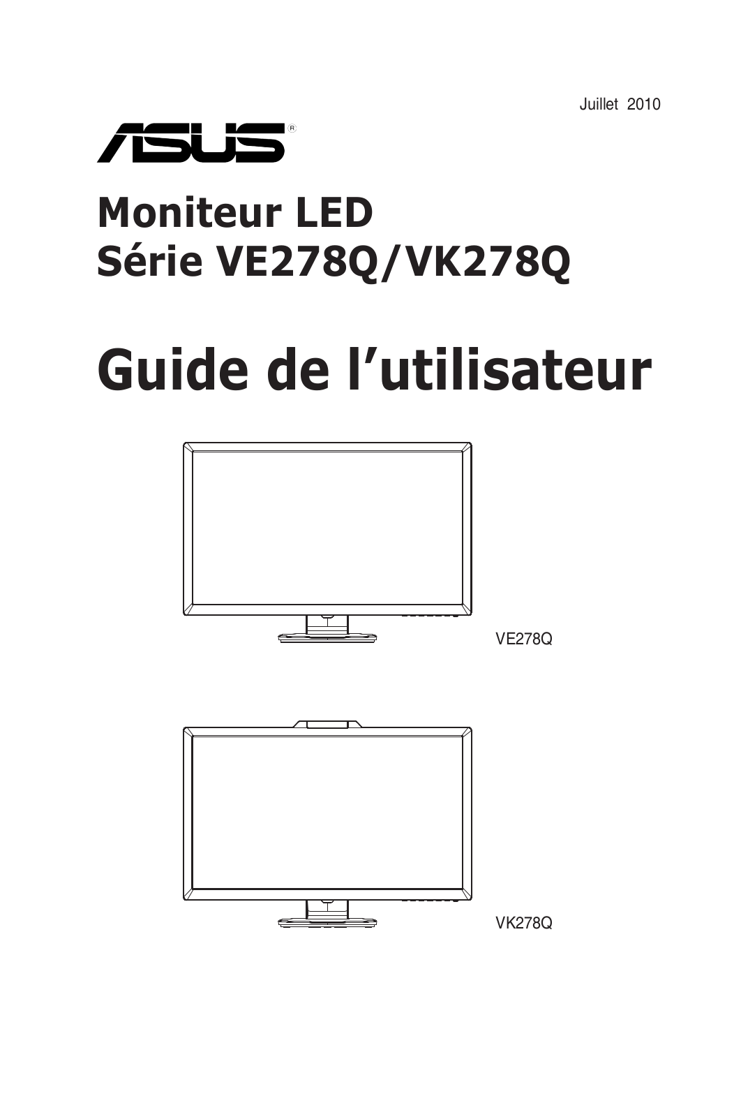 ASUS VK278Q User Manual