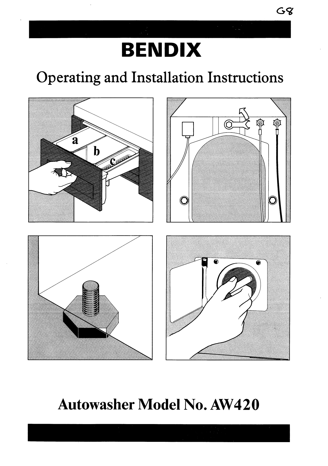 TRICITY BENDIX AW420W User Manual