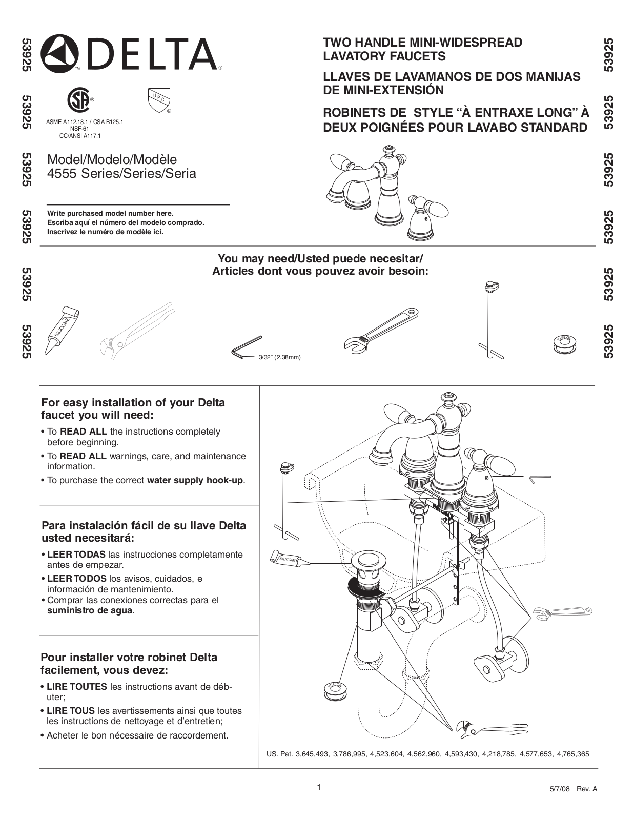 Delta 4555 User Manual