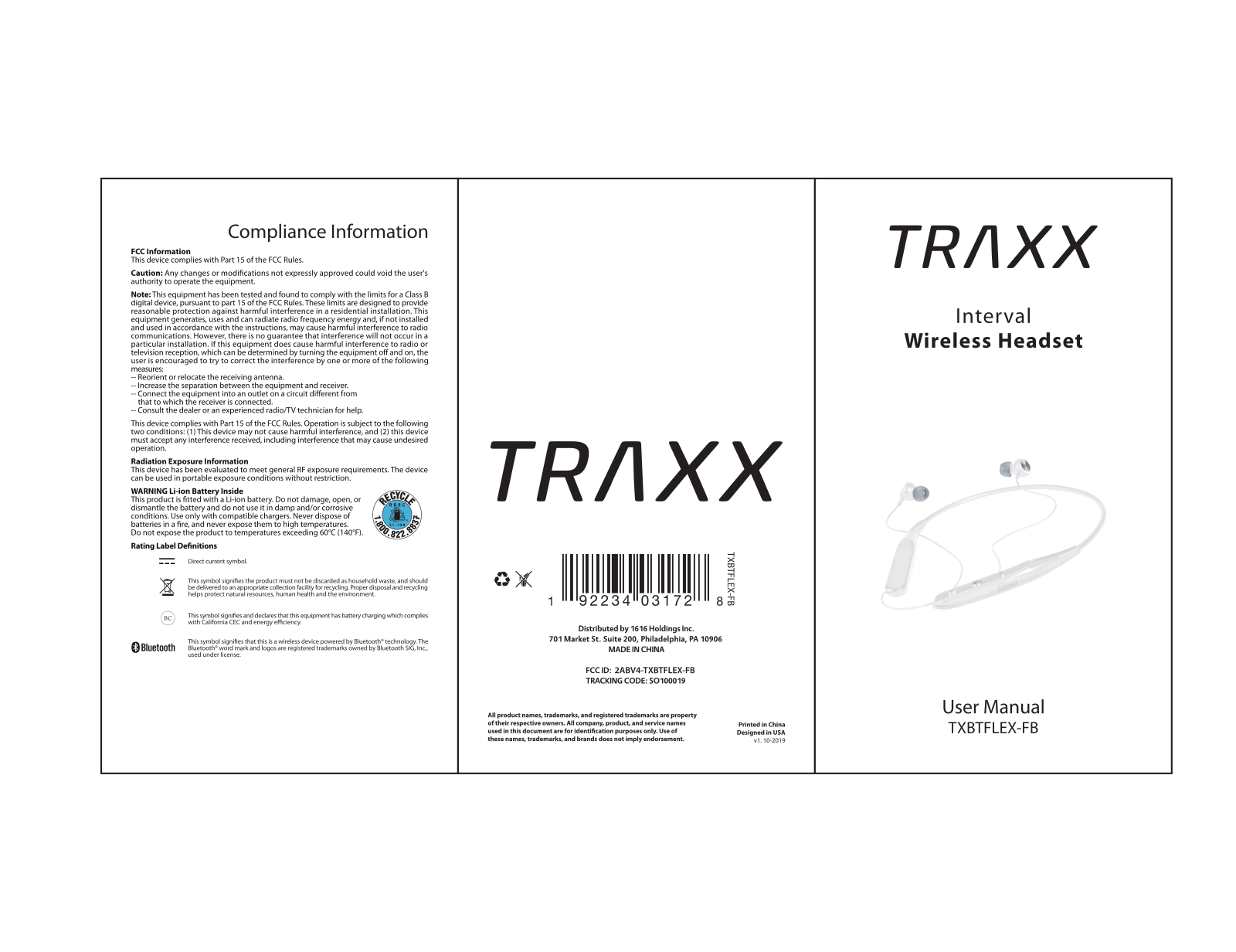 Southern Telecom TXBTFLEX FB User Manual