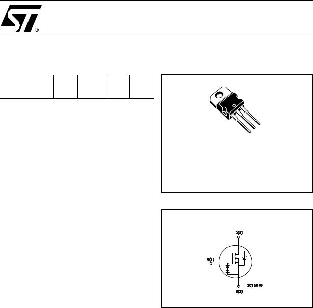 ST STP12NK30Z User Manual