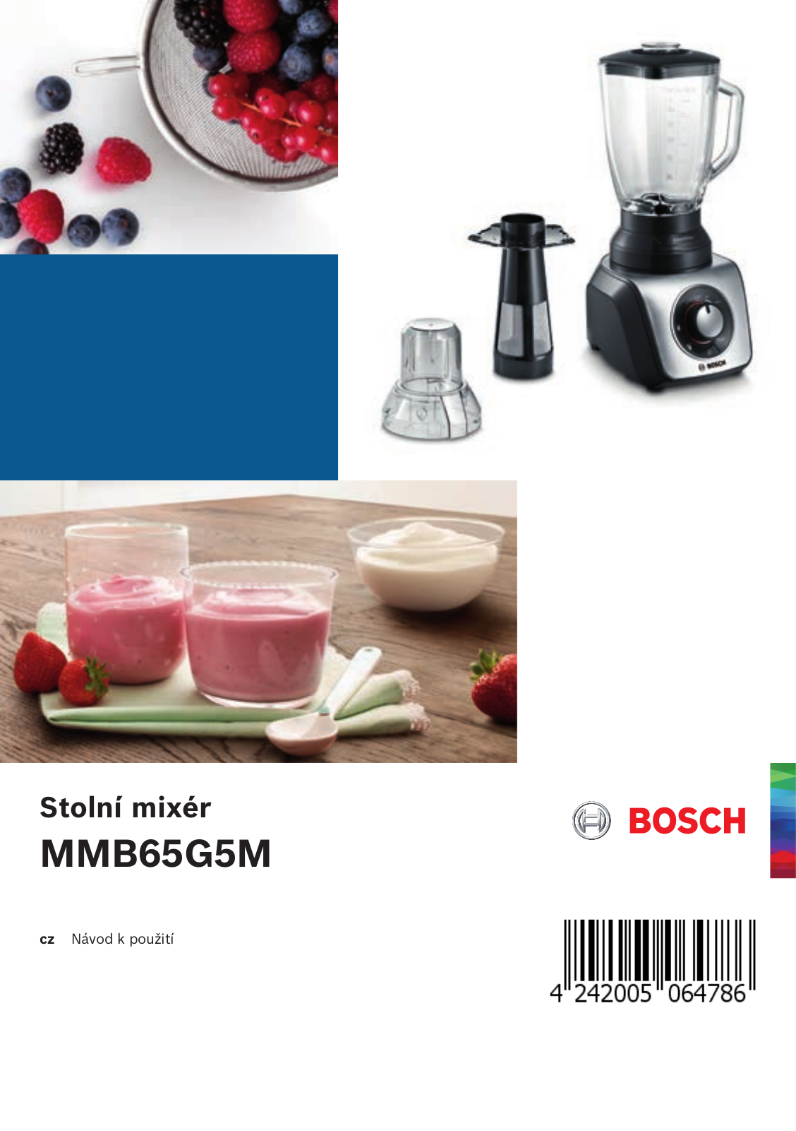 Bosch MMB65G5M User Manual