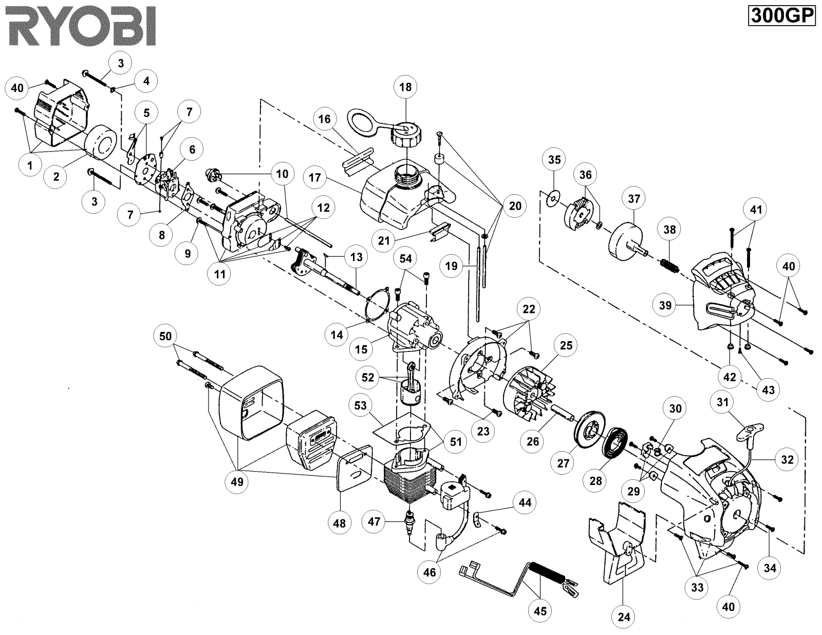 RYOBI 300GP User Manual