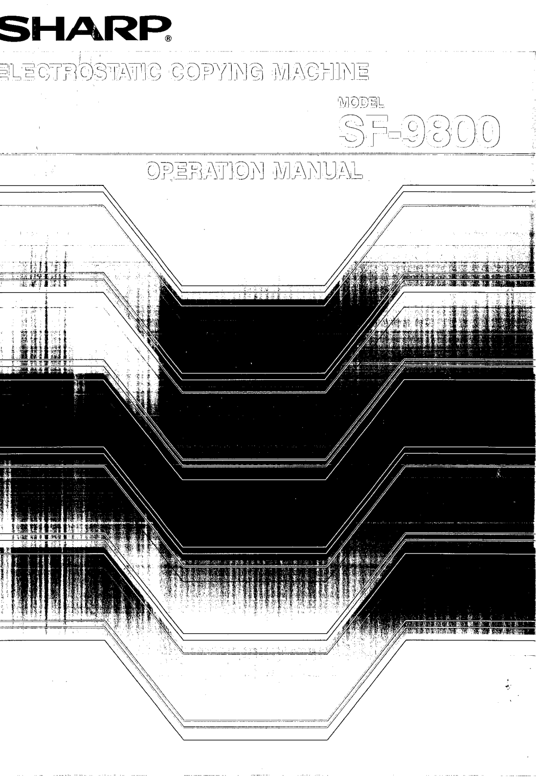 Sharp SF-9800 User Manual