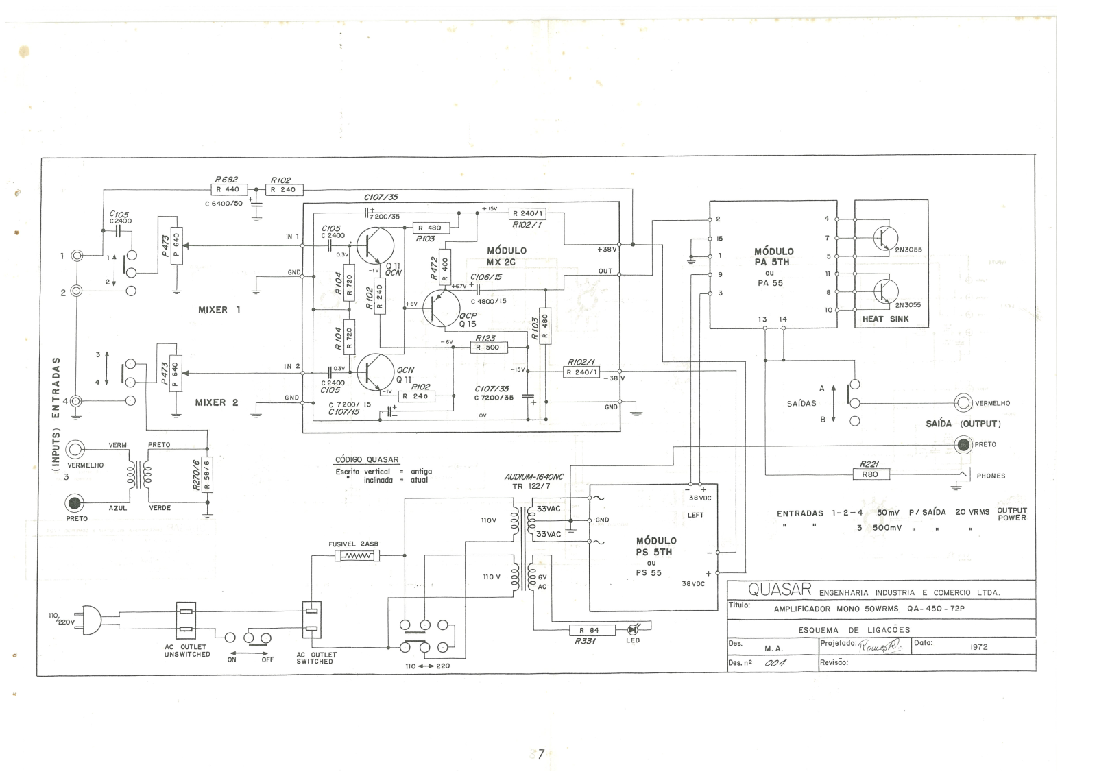 QUASAR PARTE 2 Schematic