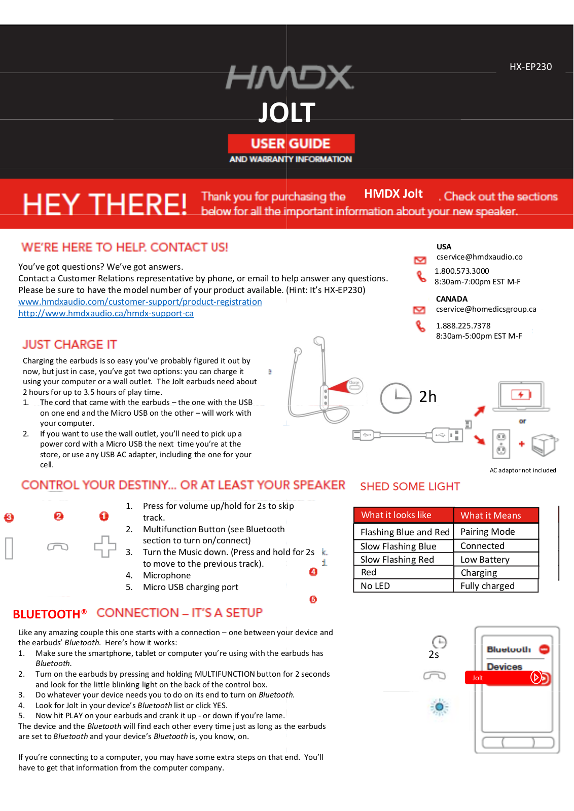 FKA Distributing HXEP230 User Manual