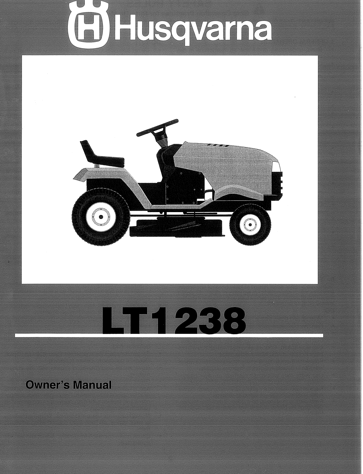 Husqvarna LTH1238, 954567024 User Manual