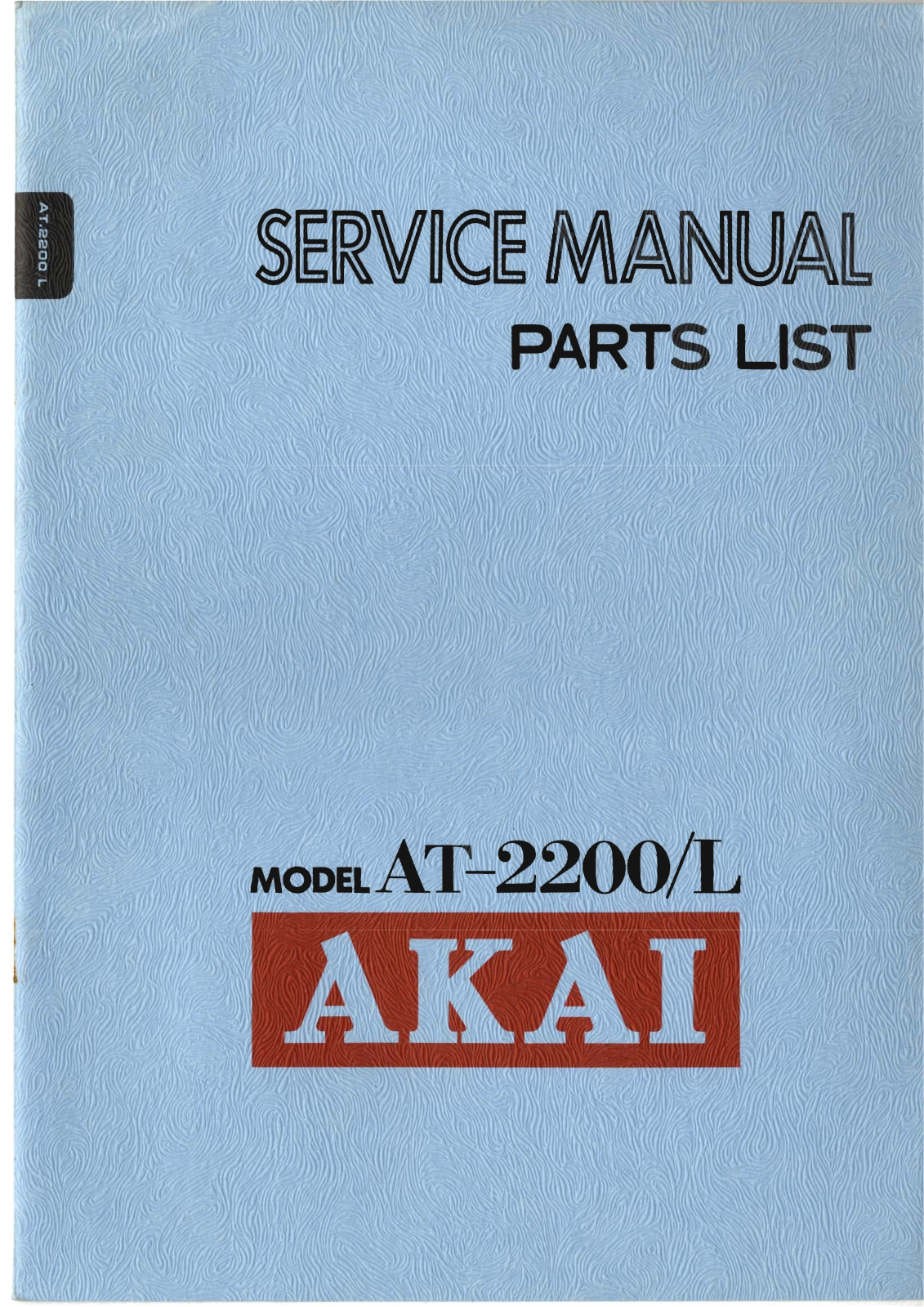 Akai AT2200-L Schematic