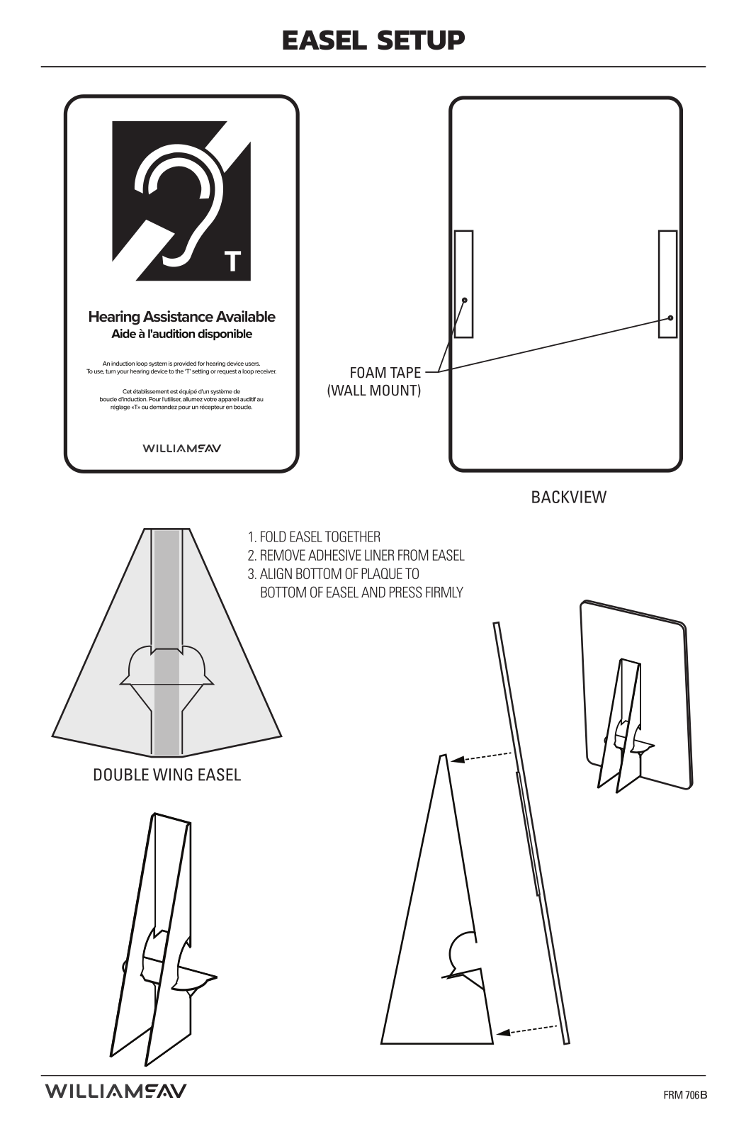 Williams AV FM ADA KIT 1 User guide - ManualMachine.com