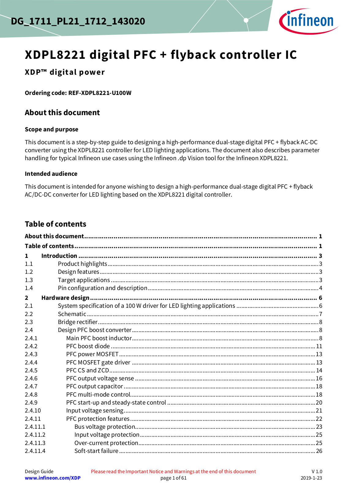 Infineon XDPL8221 Step-by-step Manual