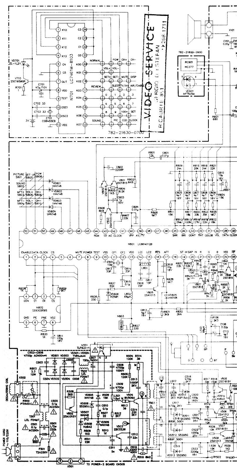 Broksonic CTVL4545 Schematic - ManualMachine.com
