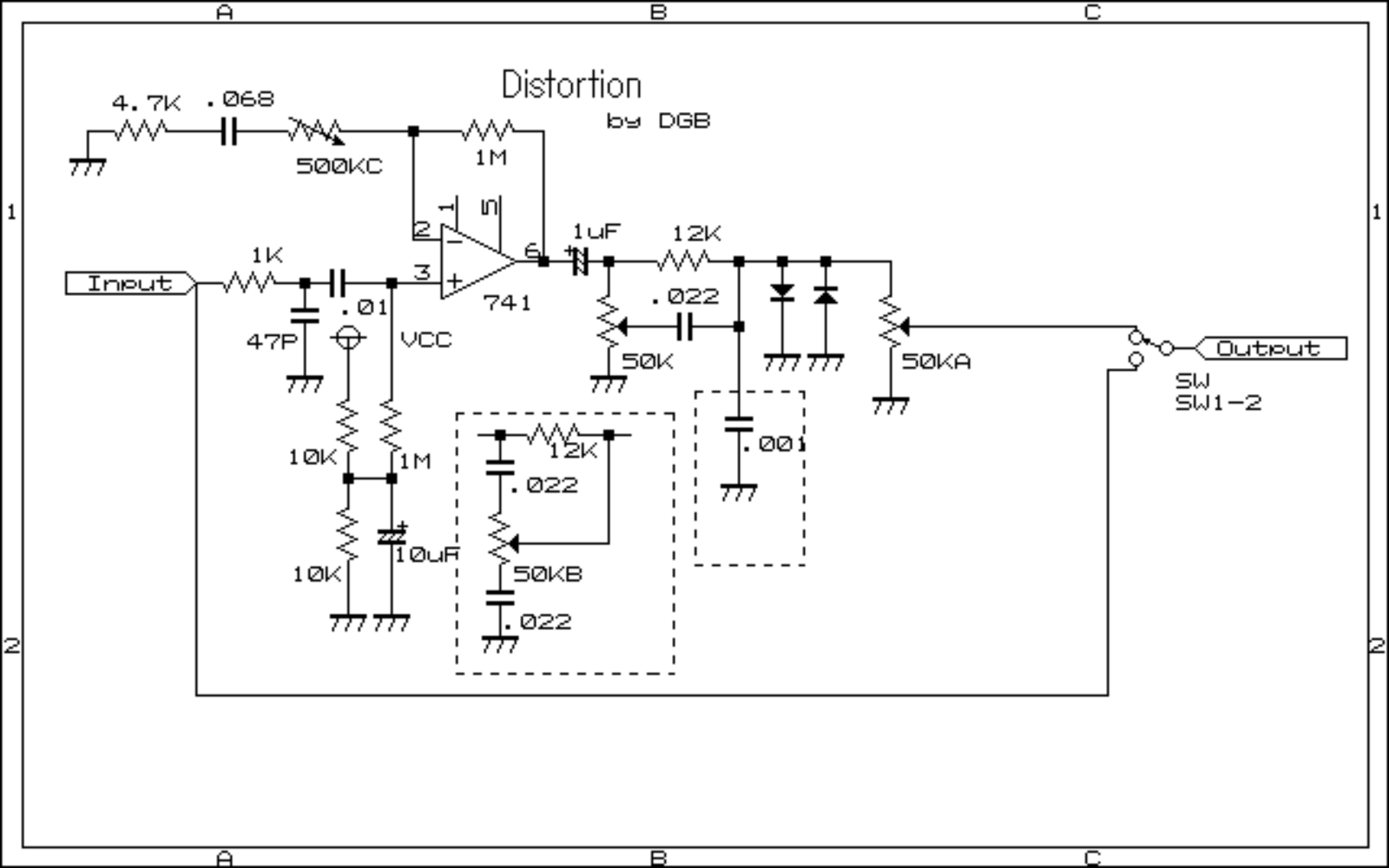 Boss ds1 schematic