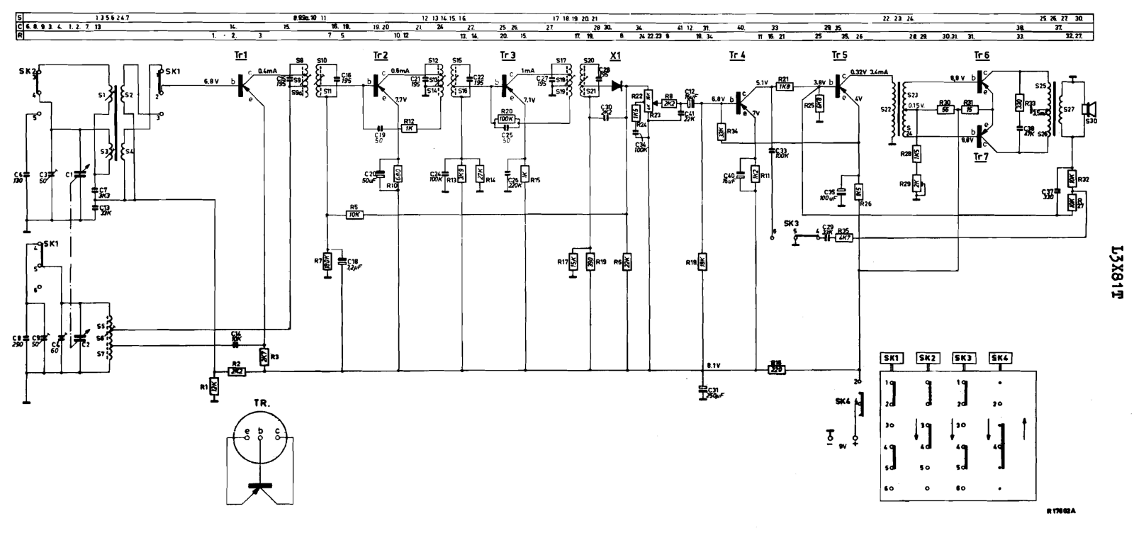 Philips l3x81t schematic