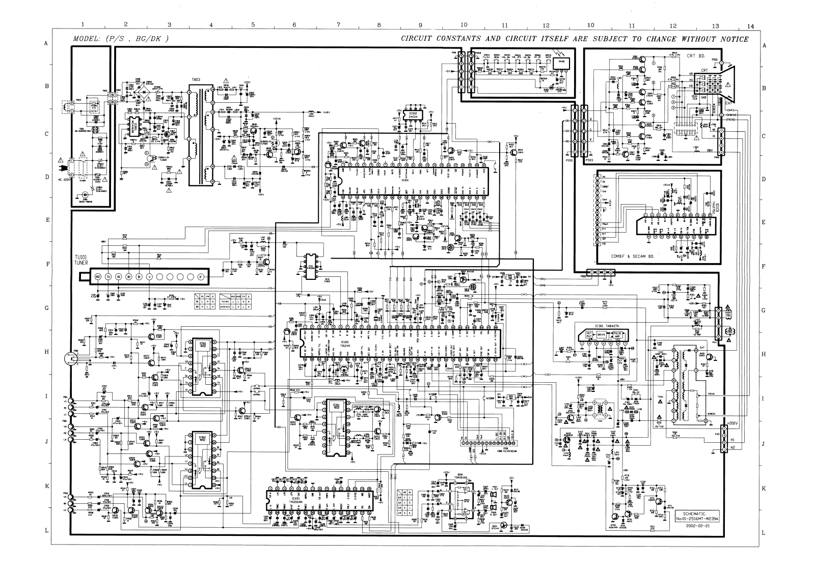 AVEST TCL72ТЦ-02, 72ТЦ-02 Schematic 35