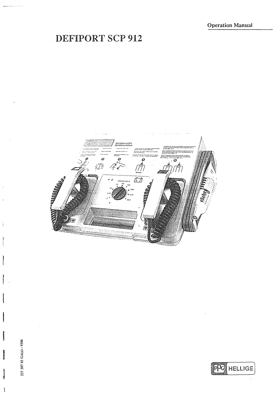 Hellige Defiport SCP 912 User Manual