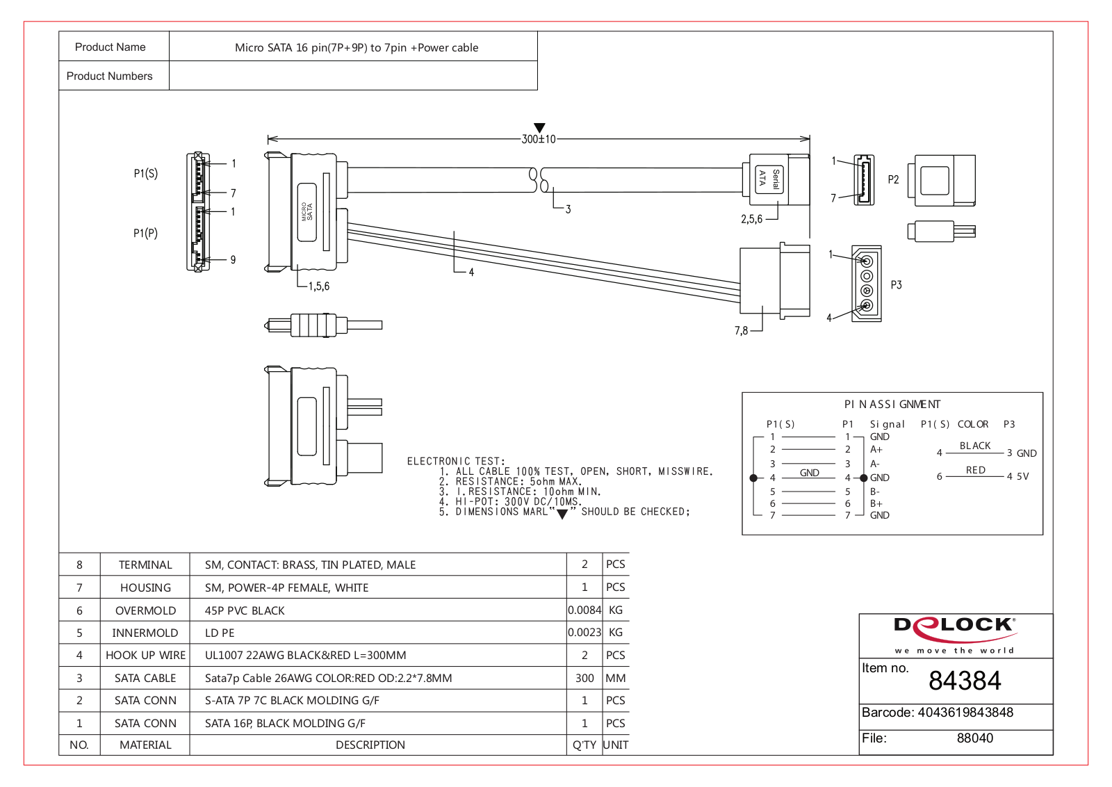 DELOCK 84384 User guide - ManualMachine.com