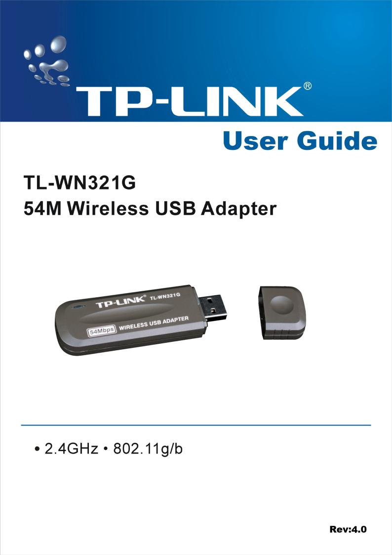 TP Link WN321GV2 User Manual