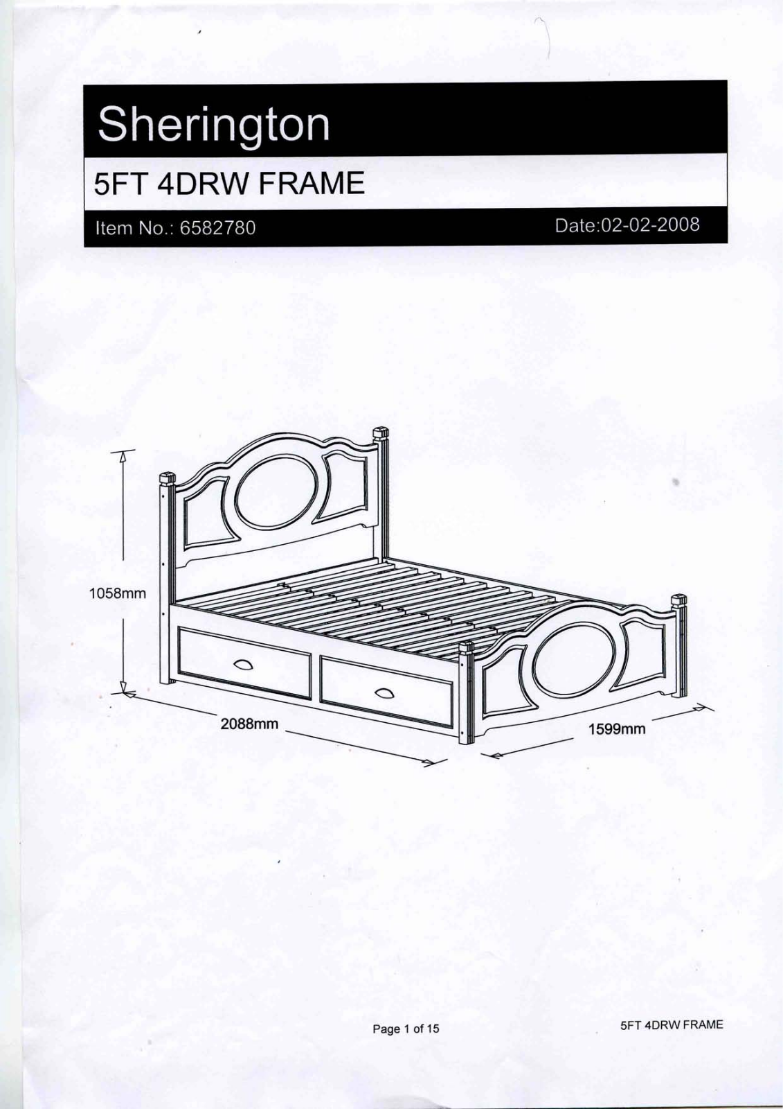 Argos BA00149-51 ASSEMBLY INSTRUCTIONS