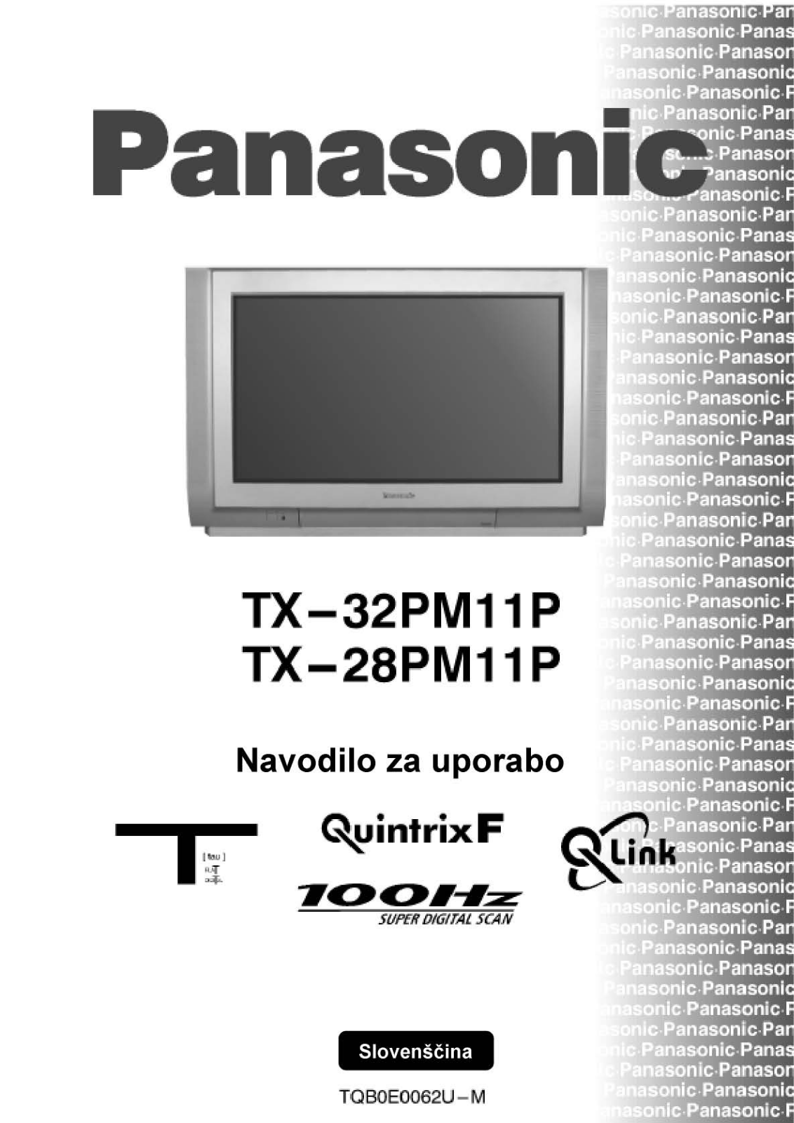Panasonic TX-32PM11P, TX-28PM11P User Manual