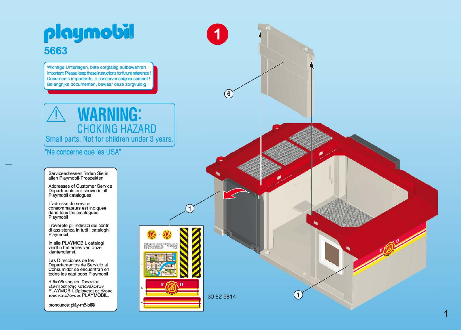 Playmobil 5663 Instructions