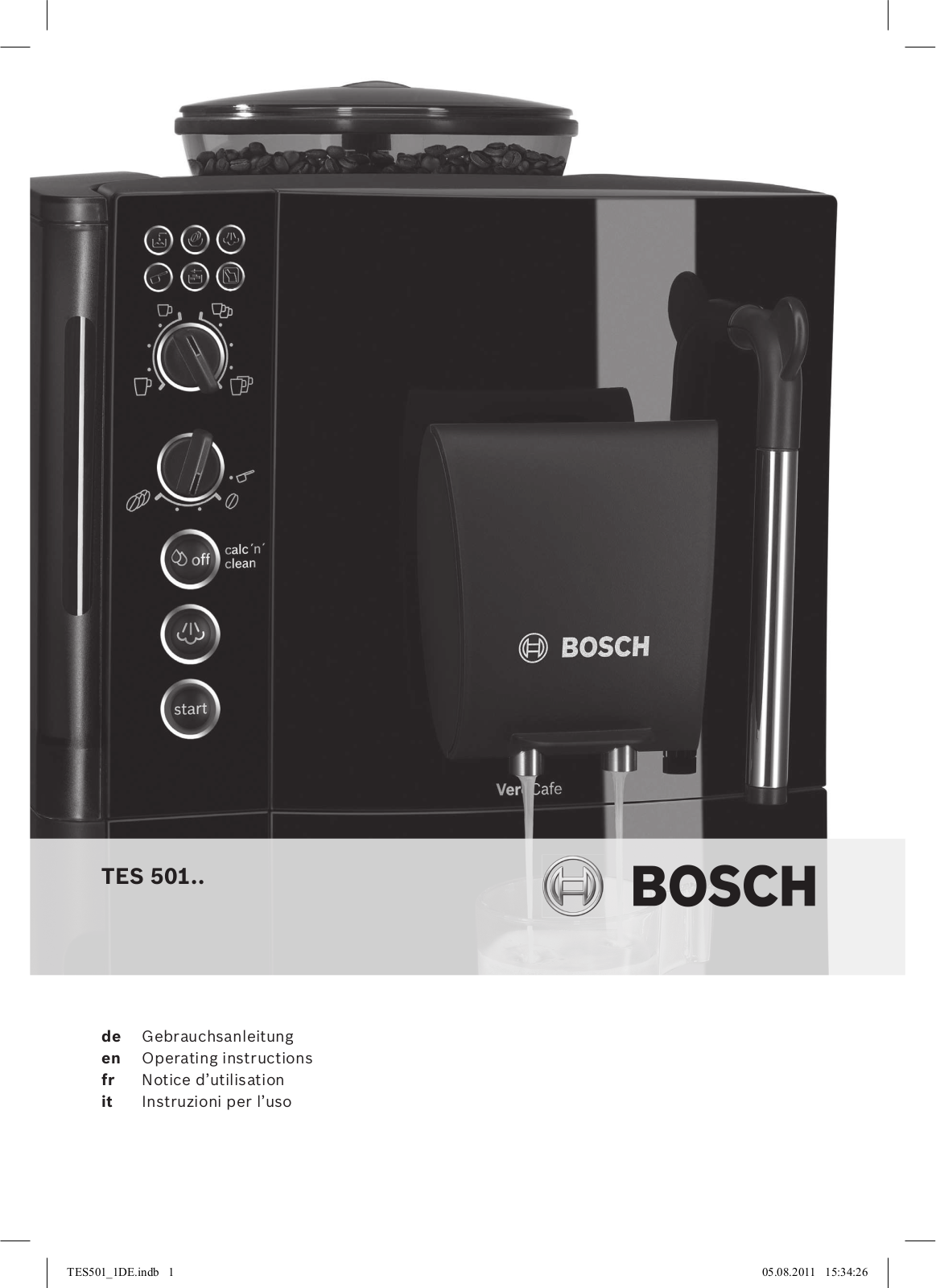 Bosch TES50159DE User Manual