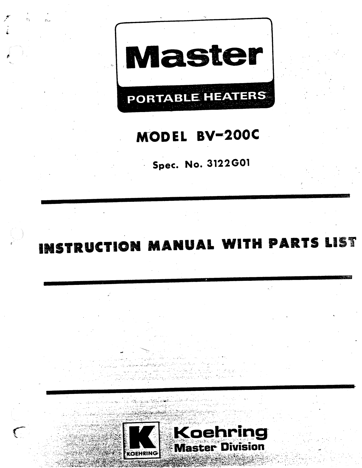 Desa Tech BV200C Owner's Manual