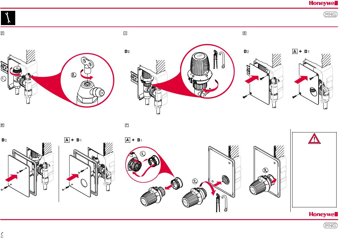 Honeywell T6102, T6101 INSTALLATION