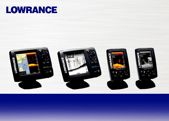 Lowrance Mark-5x DSI Owner's Manual