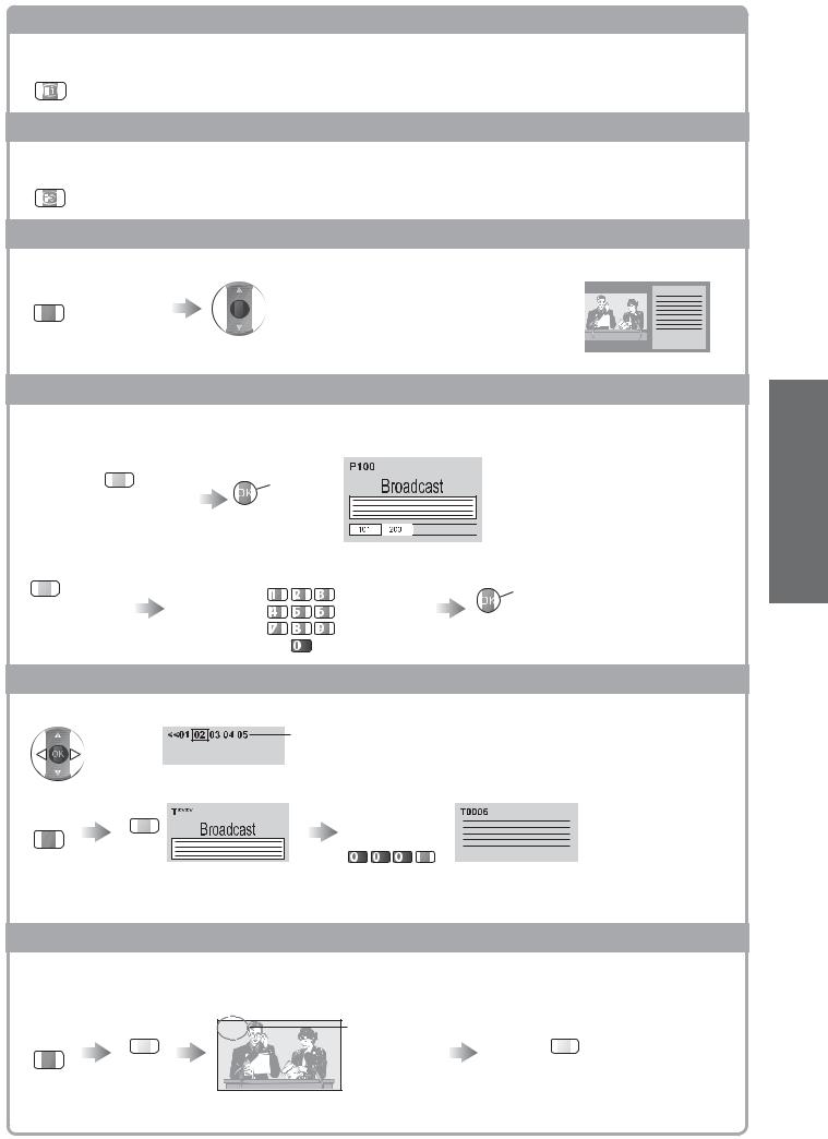 PANASONIC TX-L32C20 User Manual