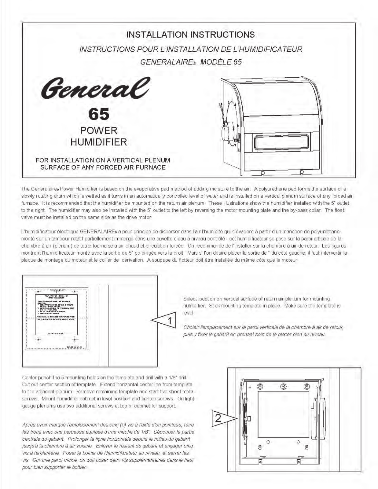 General 65 Owner's Manual