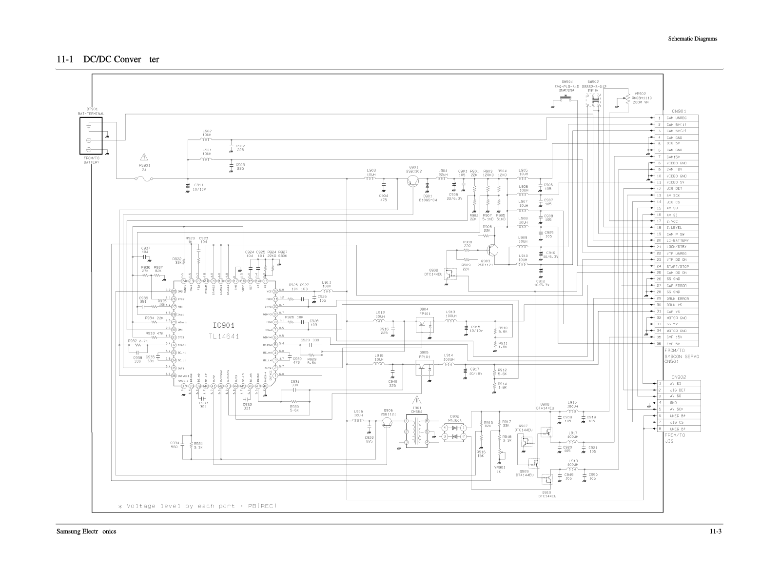 Samsung VP-A12 18, VPA12578 Service Manual