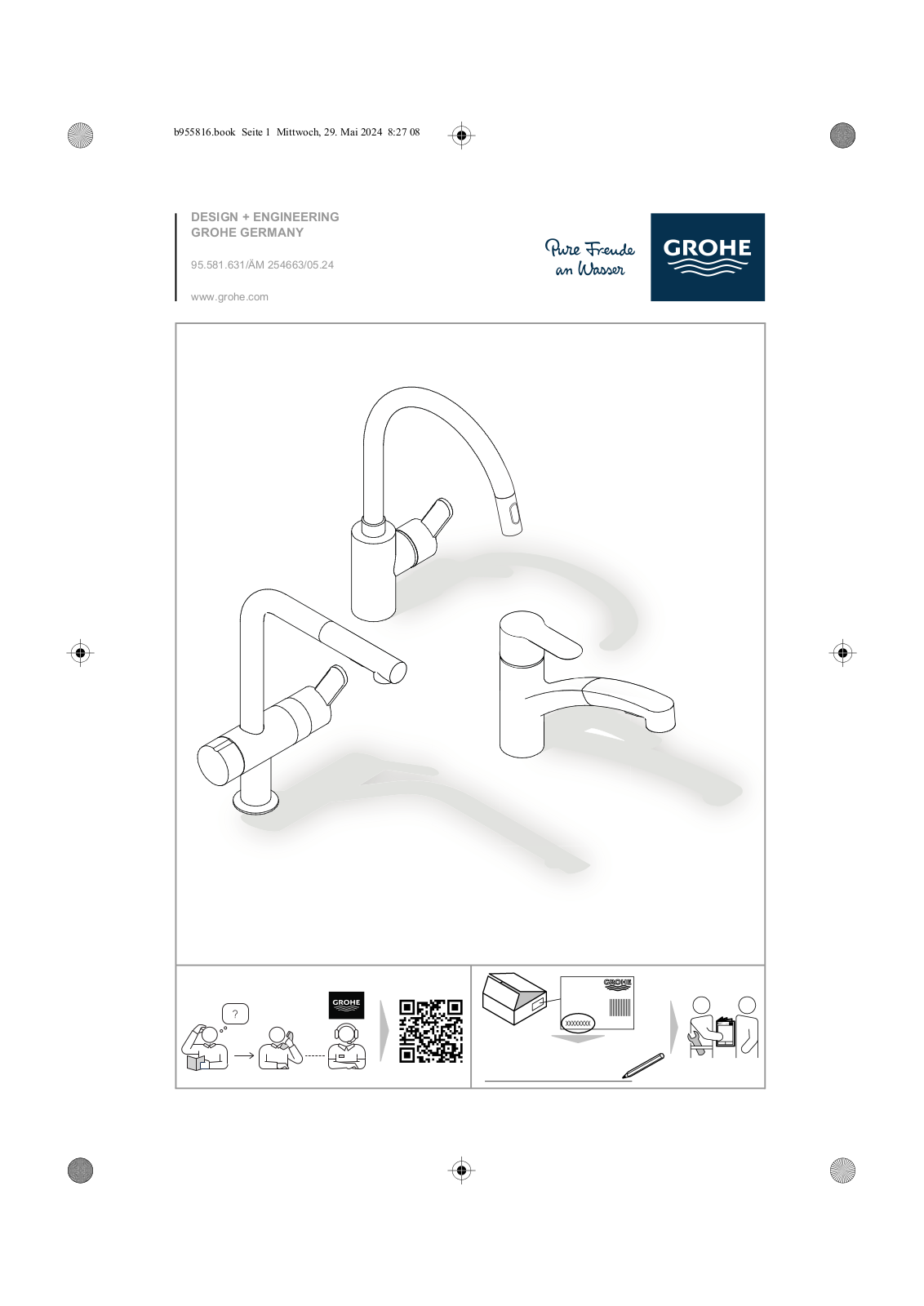 GROHE 32321GN2, 30437000, 30274A00 User guide - ManualMachine.com