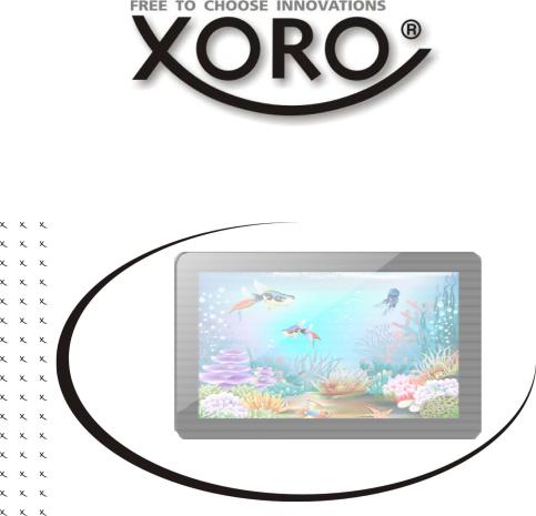 Xoro PAD 900 User guide