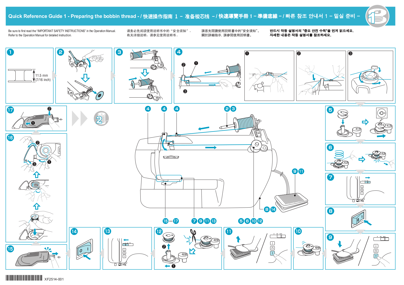 Brother FS70 Quick Reference Guide - ManualMachine.com