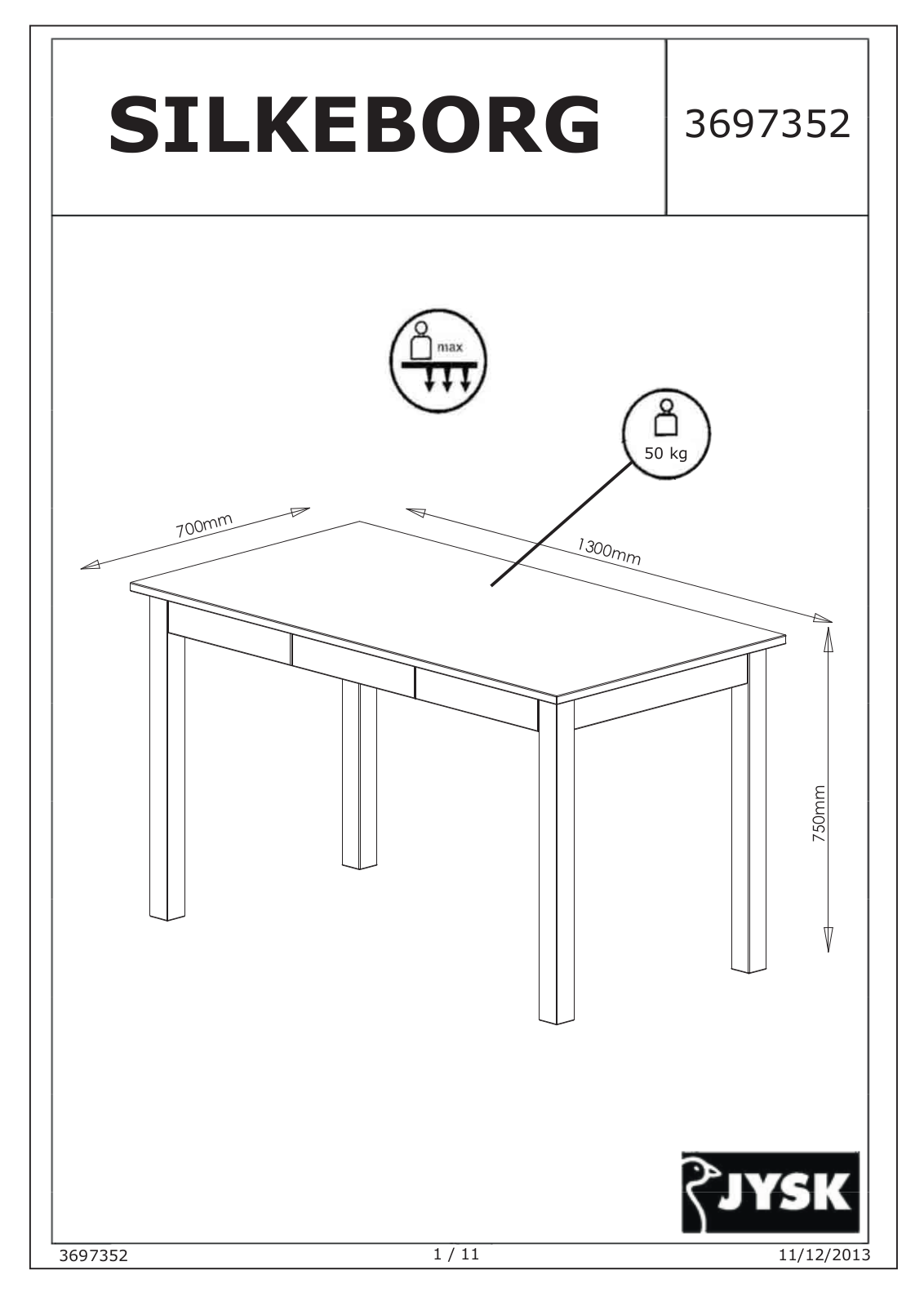 JYSK Silkeborg User Manual