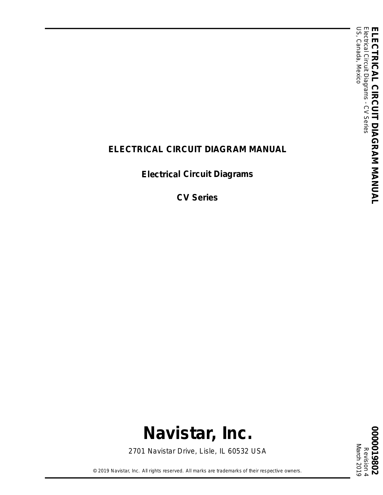 International CV Wiring Diagram