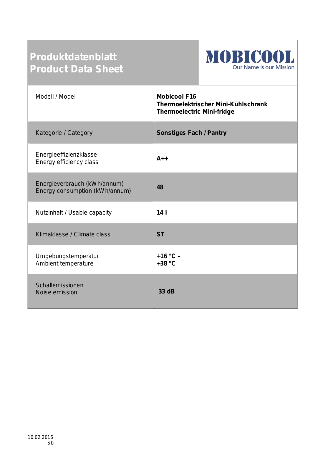 Waeco F16 Service Manual