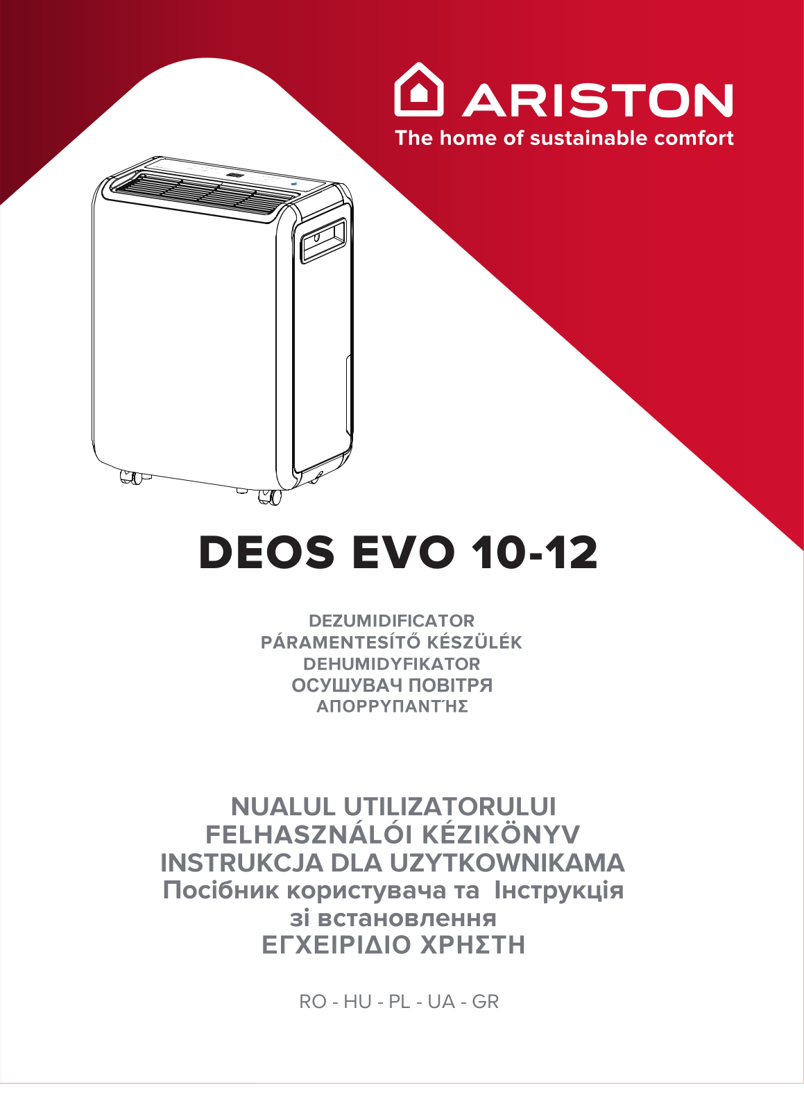 ARISTON DEOS EVO 10, DEOS EVO 12 User guide - ManualMachine.com